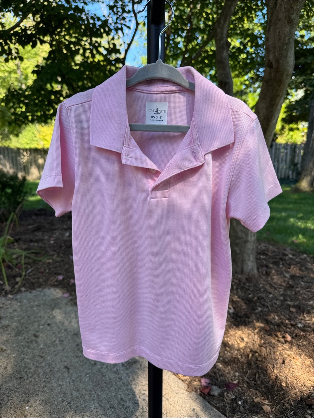J. Crew Crewcuts Pink Kids Polo Shirt